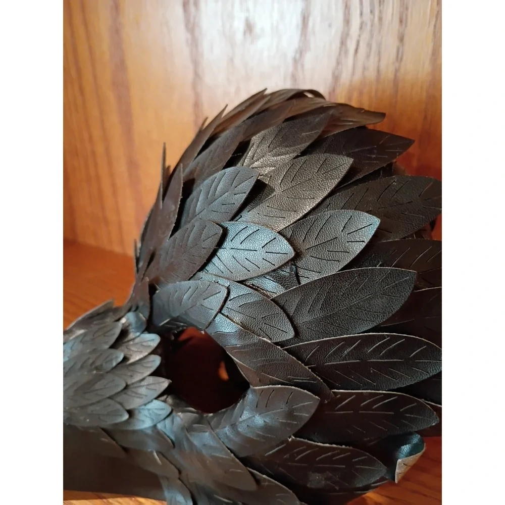 Smiffys Raven Mask Black Crow Long Beak Purge Halloween Masque Adult